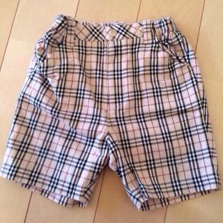 バーバリー(BURBERRY)のBURBERRY チェック柄パンツ 80(その他)