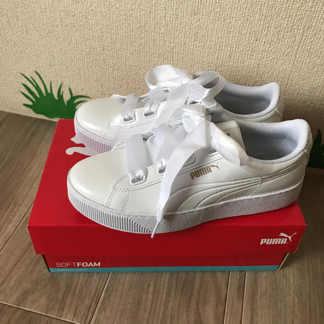 PUMA プーマ スニーカー リボンの通販 by Hano's shop｜プーマならラクマ