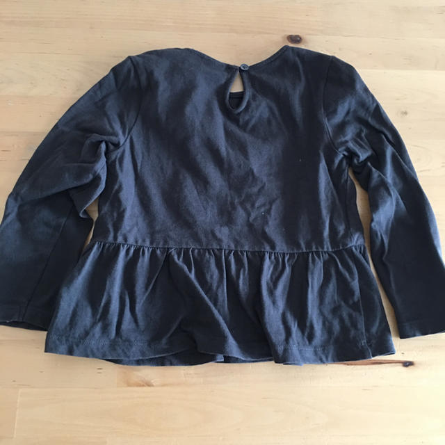 babyGAP(ベビーギャップ)のbaby gap ペプラム長袖T キッズ/ベビー/マタニティのキッズ服女の子用(90cm~)(Tシャツ/カットソー)の商品写真