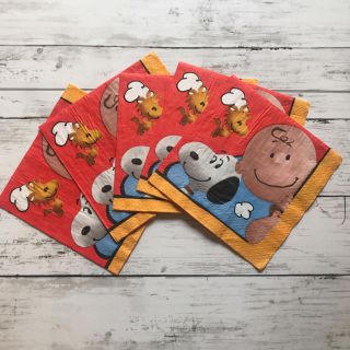 スヌーピー(SNOOPY)のスヌーピームービー ペーパーナプキン5枚組(その他)