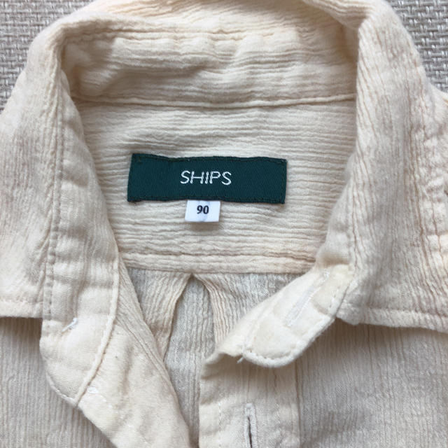 SHIPS(シップス)のシップス ミリタリーシャツ 90 キッズ/ベビー/マタニティのキッズ服男の子用(90cm~)(ブラウス)の商品写真