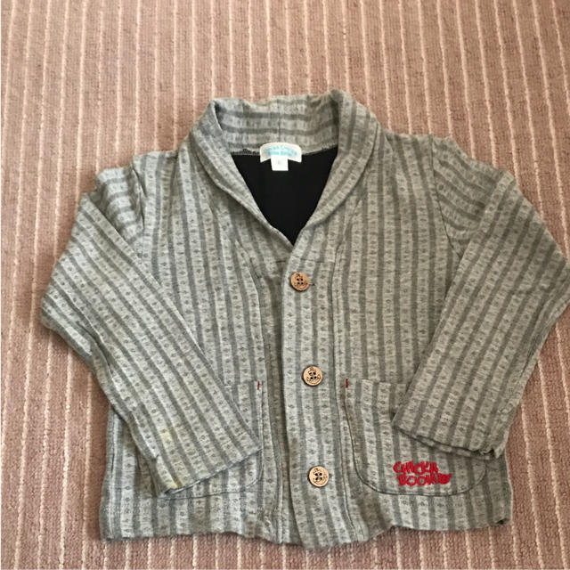 値下げ☆ジャケット風の羽織 キッズ/ベビー/マタニティのキッズ服男の子用(90cm~)(カーディガン)の商品写真