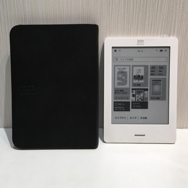 Rakuten(ラクテン)の楽天kobo touch 電子ブックリーダー スマホ/家電/カメラのPC/タブレット(電子ブックリーダー)の商品写真