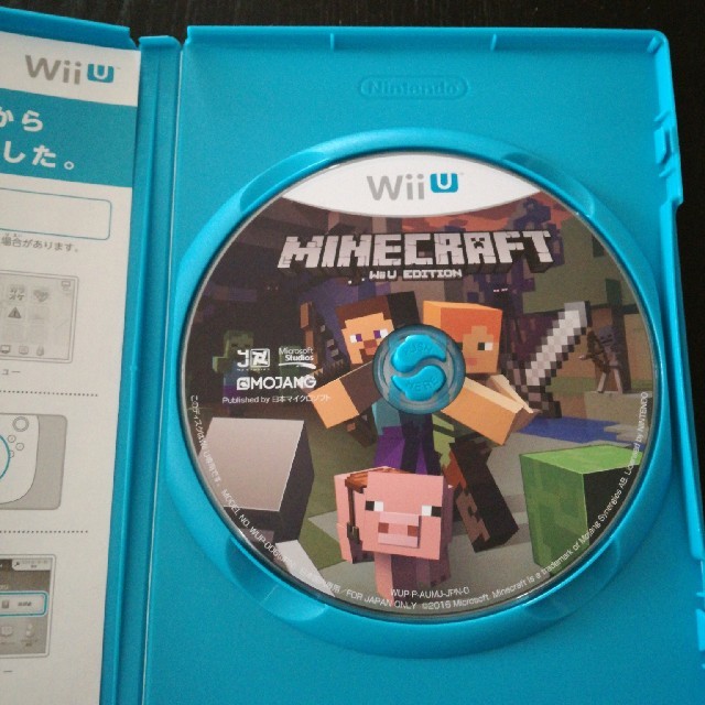 Wii U(ウィーユー)のマインクラフト wiiu ソフト エンタメ/ホビーのゲームソフト/ゲーム機本体(家庭用ゲームソフト)の商品写真
