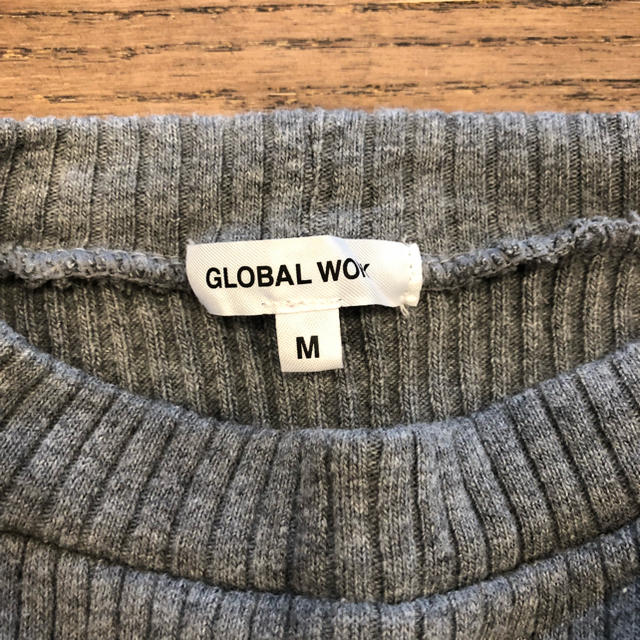 GLOBAL WORK(グローバルワーク)のGLOBALWORK リブニット 110cm キッズ/ベビー/マタニティのキッズ服男の子用(90cm~)(ニット)の商品写真