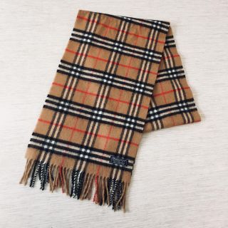 バーバリー(BURBERRY)のBurberrys  イングランド製  woolマフラー(マフラー/ショール)