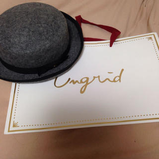 アングリッド(Ungrid)のUngrid シルクHAT(ハット)