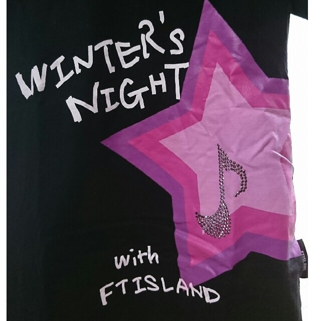 FTISLAND(エフティーアイランド)の★最終値下げ★FTISLAND WINTER's NIGHT Tシャツ エンタメ/ホビーのタレントグッズ(ミュージシャン)の商品写真