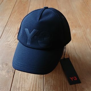 新品 未使用 y-3  キャップ黒 TRUCKER CAP