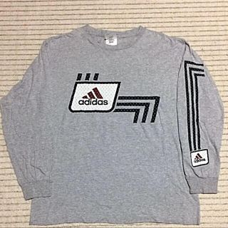 アディダス(adidas)のadidas 90s レア物❗️ビックスタイル‼️(Tシャツ/カットソー(七分/長袖))