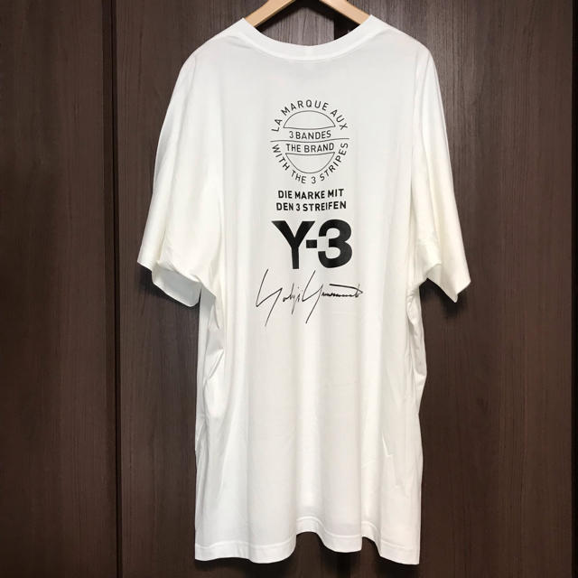 Y-3(ワイスリー)のY-3 ロゴ Tシャツ ワイスリー yohji yamamoto adidas メンズのトップス(Tシャツ/カットソー(半袖/袖なし))の商品写真