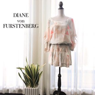 ダイアンフォンファステンバーグ(DIANE von FURSTENBERG)の【送料込】ダイアンフォンファステンバーグ シルクチュニック DVF(チュニック)