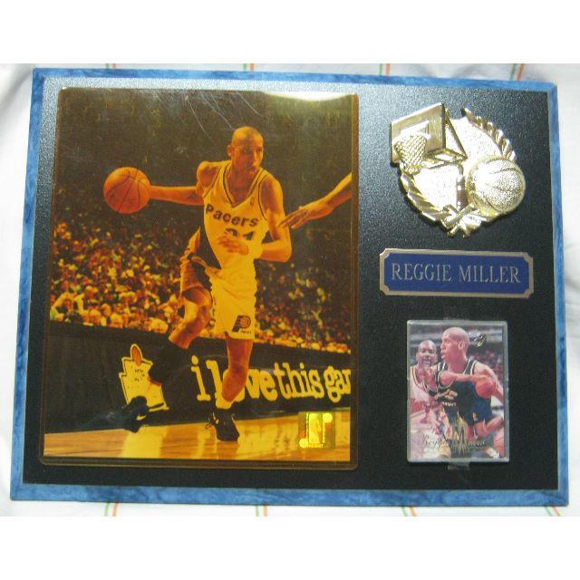 USA製・NBAレジー・ミラー額・真正品・限定品(#RM-13) エンタメ/ホビーのタレントグッズ(スポーツ選手)の商品写真