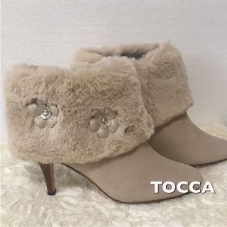 トッカ(TOCCA)の【新品未使用】 TOCCA ファーブーティ ブーツ(ブーティ)