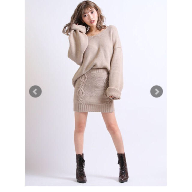 eimy istoire(エイミーイストワール)の試着のみ♡ダーリッチ darich low gauge knit レディースのトップス(ニット/セーター)の商品写真