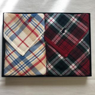 ラルフローレン(Ralph Lauren)の新品 ラルフローレン フェイスタオル2枚(タオル/バス用品)