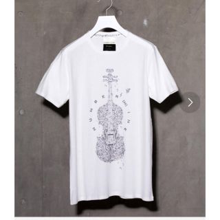 ナンバーナイン(NUMBER (N)INE)の気まぐれ値下げ！NUMBER NINE STUDIOUS別注ヴァイオリンTEE(Tシャツ/カットソー(半袖/袖なし))