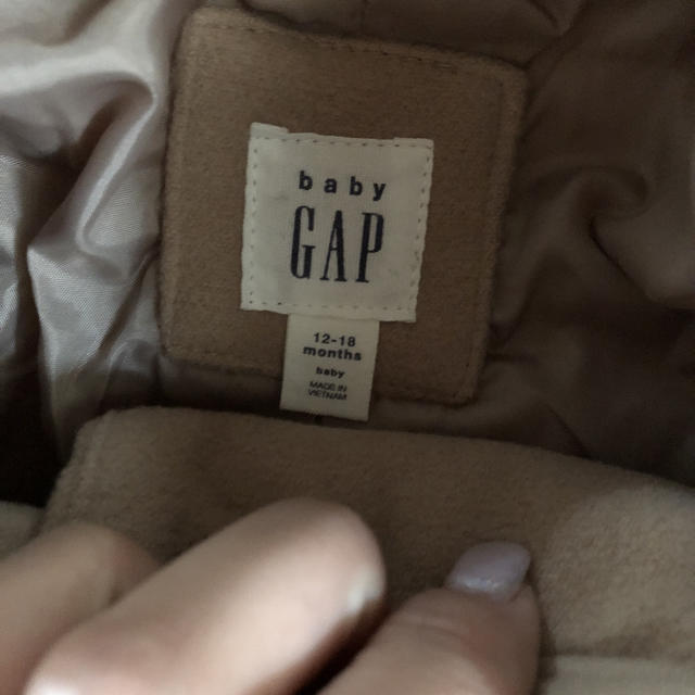 babyGAP(ベビーギャップ)のbabygap コート キッズ/ベビー/マタニティのベビー服(~85cm)(ジャケット/コート)の商品写真