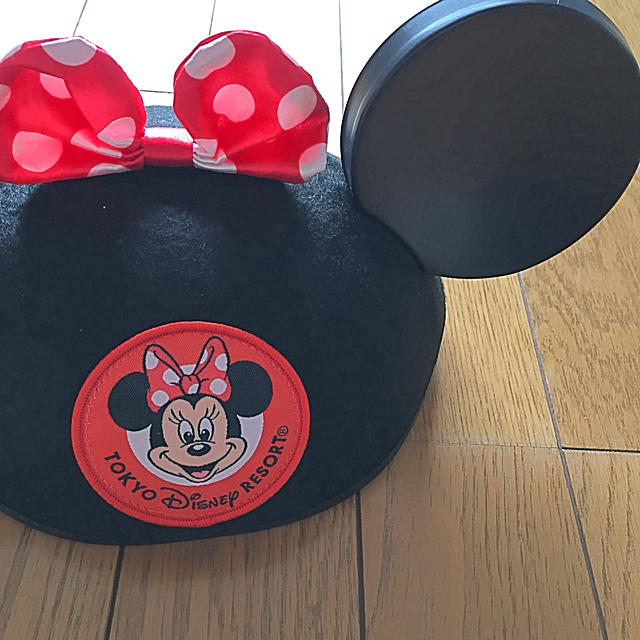 Disney(ディズニー)のミニー ディズニー イヤーハット エンタメ/ホビーのおもちゃ/ぬいぐるみ(キャラクターグッズ)の商品写真