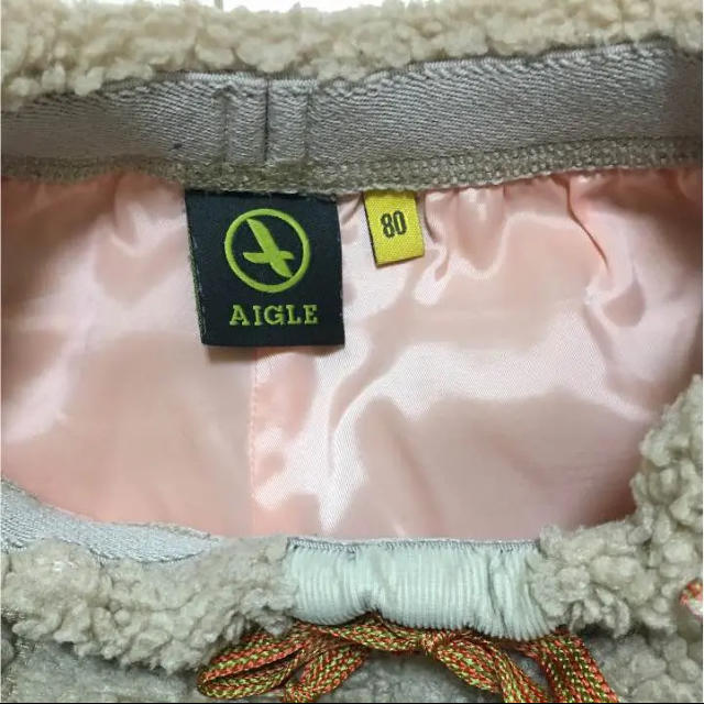 AIGLE(エーグル)の【専用です】AIGLEキッズ80 パンツ キッズ/ベビー/マタニティのベビー服(~85cm)(パンツ)の商品写真