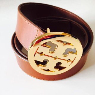 トリーバーチ(Tory Burch)のToryBurch  ゴールド×キャメル(ベルト)