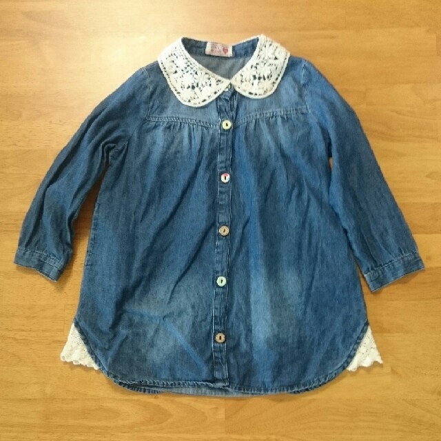 しまむら(シマムラ)の★maro様専用★しまむら キッズ/ベビー/マタニティのキッズ服女の子用(90cm~)(ワンピース)の商品写真