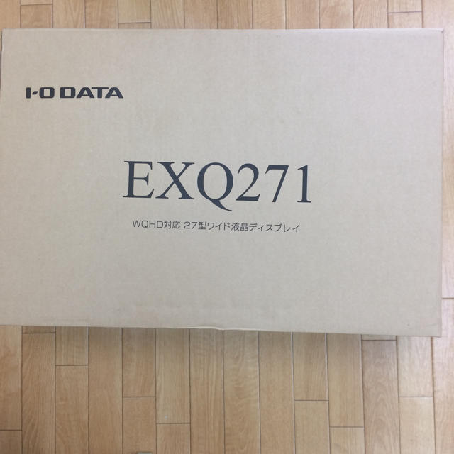 IODATA(アイオーデータ)の専用  新品！I-ODATA. 27型ワイド液晶ディスプレイ スマホ/家電/カメラのPC/タブレット(ディスプレイ)の商品写真