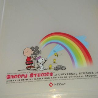 スヌーピー(SNOOPY)のスヌーピーのクリアケース(ファイル/バインダー)