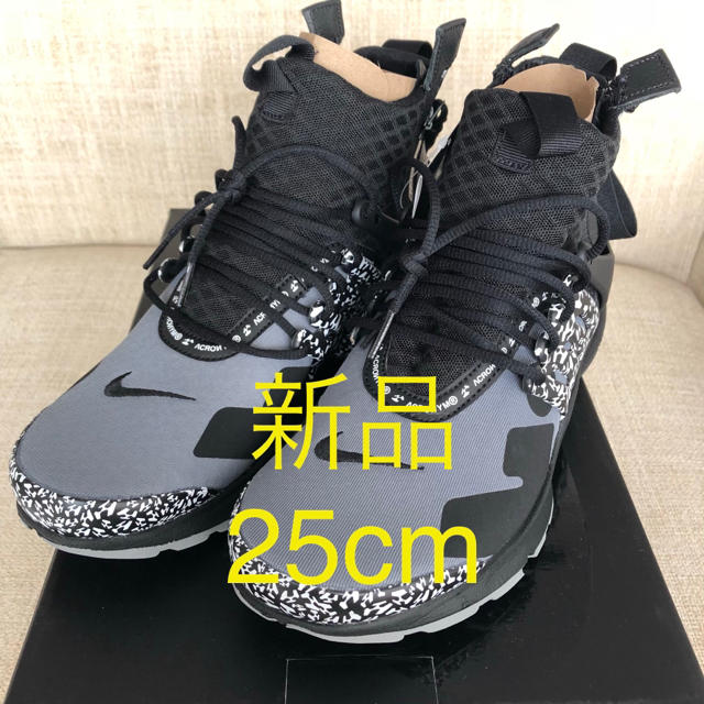 NIKE(ナイキ)の【即納 定価以下】ACRONYM X NIKE AIR PRESTO MID メンズの靴/シューズ(スニーカー)の商品写真