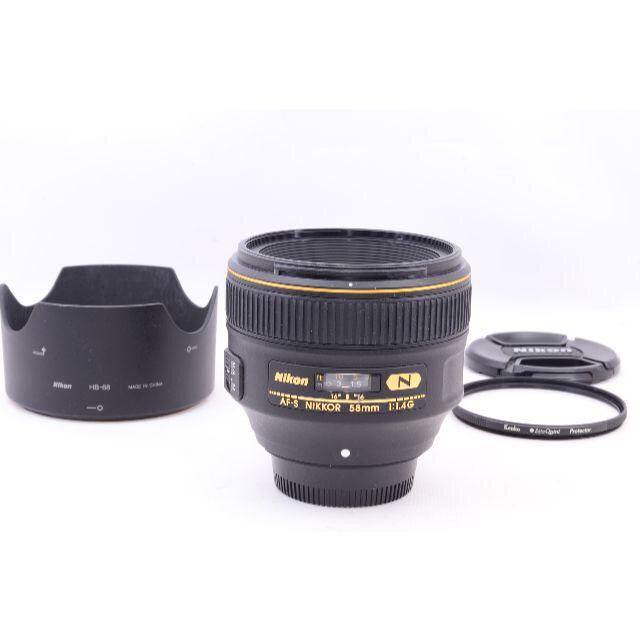 美品 NIKON AF-S NIKKOR 58mm f1.4G 美品