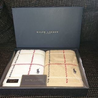 ポロラルフローレン(POLO RALPH LAUREN)のラルフローレン ハンドタオル 二枚セット ポロ(タオル/バス用品)