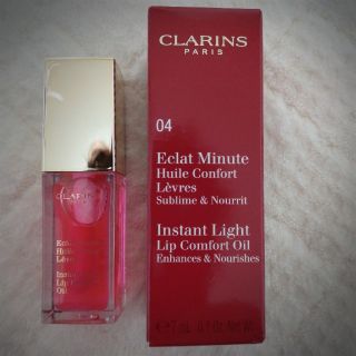 クラランス(CLARINS)のCLARINS コンフォート リップオイル #04(リップグロス)