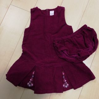 ジンボリー(GYMBOREE)のGYMBOREE 3T 未使用 ワンピース 綿100 95(ワンピース)