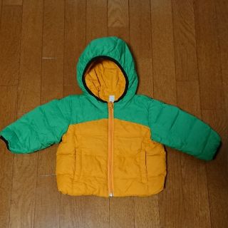 ベビーギャップ(babyGAP)のbaby Gap リバーシブルダウンジャケット 80size(ジャケット/コート)