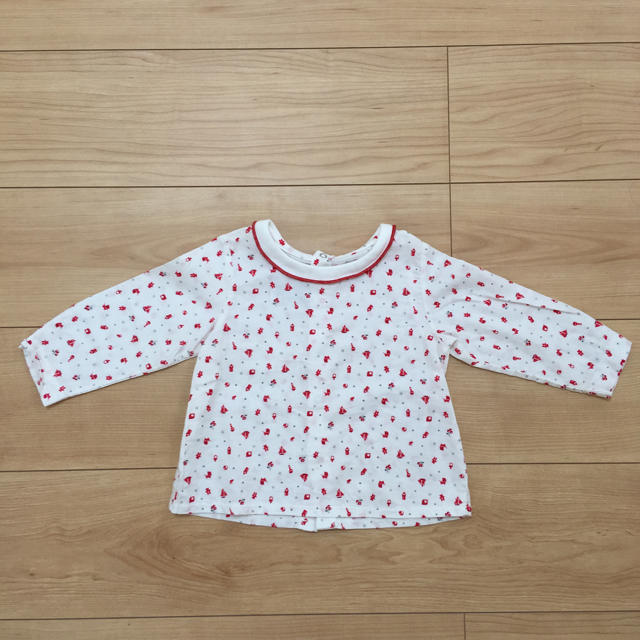PETIT BATEAU(プチバトー)のシャツ キッズ/ベビー/マタニティのベビー服(~85cm)(シャツ/カットソー)の商品写真
