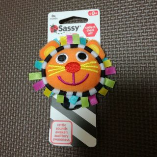 サッシー(Sassy)のｻｯｼｰ　ｶﾗﾌﾙチャームバンド　ライオン(がらがら/ラトル)