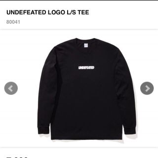 アンディフィーテッド(UNDEFEATED)のUNDEFEATED  LOGO L/S TEE(Tシャツ/カットソー(七分/長袖))