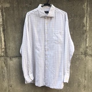 ヒューゴボス(HUGO BOSS)のヒューゴボス HUGOBOSS 格子チェック柄シャツ/ドレス/ビジネス(シャツ)