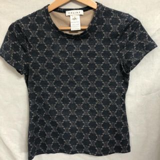 セリーヌ(celine)のCELINE/セリーヌ/半袖Tシャツ/サイズS/総柄/コットン(Tシャツ(半袖/袖なし))