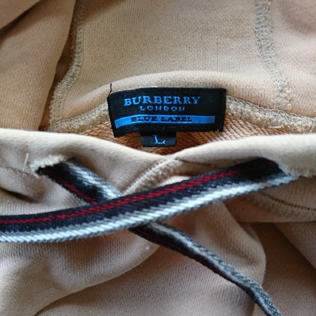 BURBERRY BLACK LABEL(バーバリーブラックレーベル)のバーバリー ブルーレーベル メンズパーカー メンズのトップス(パーカー)の商品写真