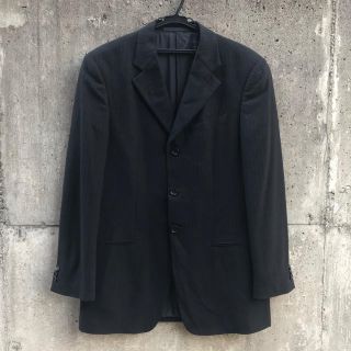 アルマーニ コレツィオーニ(ARMANI COLLEZIONI)のアルマーニコレッツォーニ 3つ釦ストライプ柄刺繍ジャケット/テーラード(テーラードジャケット)