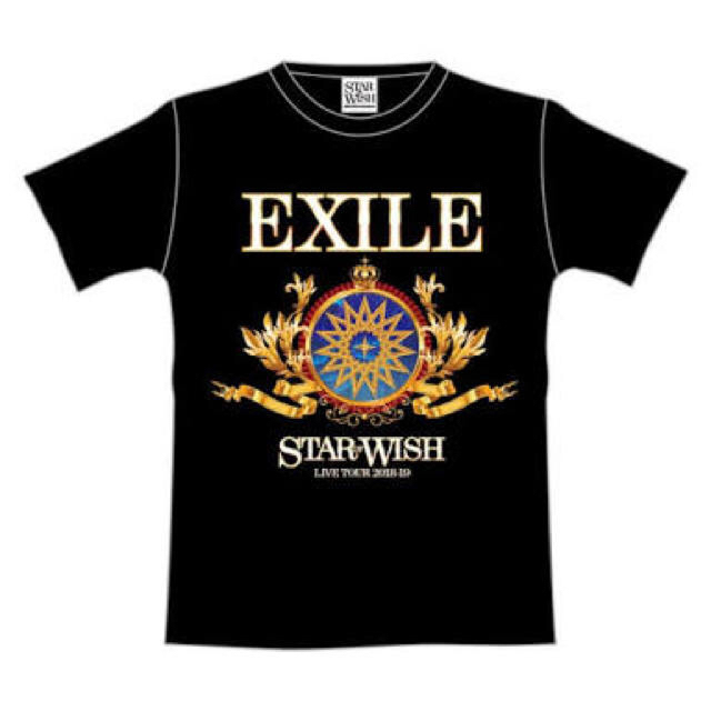 EXILE(エグザイル)のEXILE ツアーTシャツ M エンタメ/ホビーのタレントグッズ(ミュージシャン)の商品写真