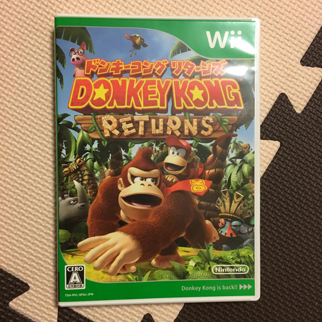 Wii(ウィー)のwii DONKEY KONG RETURNS エンタメ/ホビーのゲームソフト/ゲーム機本体(家庭用ゲームソフト)の商品写真