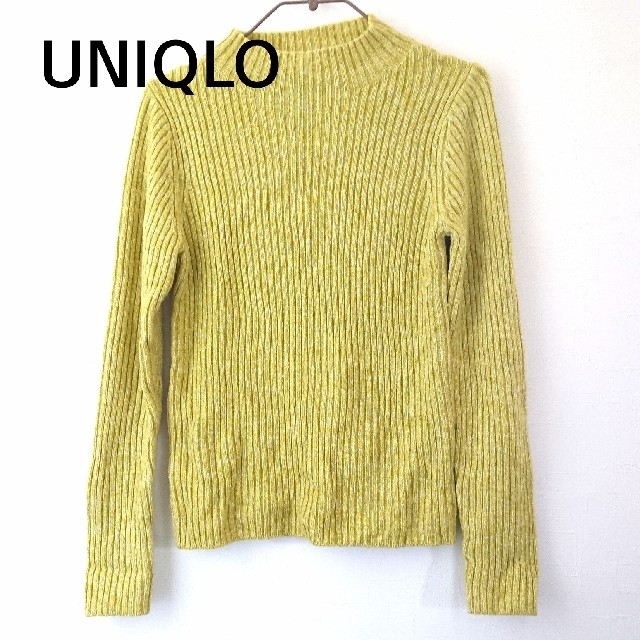 UNIQLO(ユニクロ)のユニクロ  リブモックネックセーター レディースのトップス(ニット/セーター)の商品写真