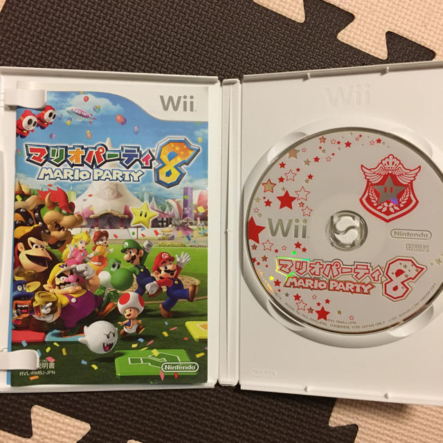 Wii(ウィー)のwii マリオパーティ8 エンタメ/ホビーのゲームソフト/ゲーム機本体(家庭用ゲームソフト)の商品写真