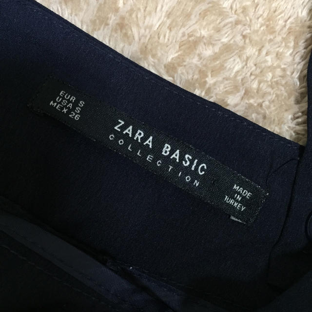 ZARA(ザラ)のZARA サスペンダー付きワイドパンツ  レディースのパンツ(カジュアルパンツ)の商品写真