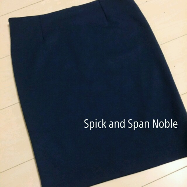 Spick & Span(スピックアンドスパン)のNoble＊タイトスカート＊ブルー レディースのスカート(ひざ丈スカート)の商品写真