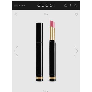 グッチ(Gucci)のGUCCI 口紅 リップ newカラー(口紅)