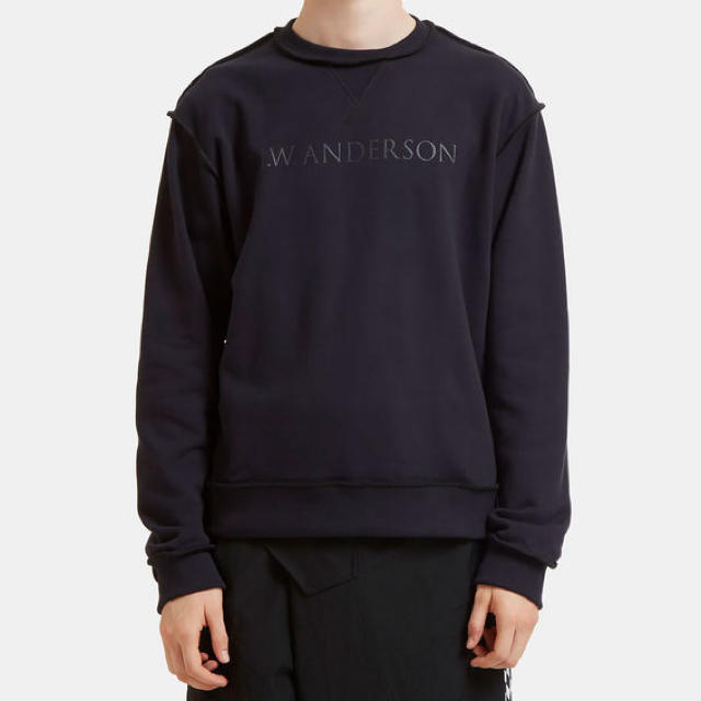 【美品】J.W.ANDERSON 17AW ロゴ スウェット トレーナー M | フリマアプリ ラクマ