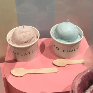 ジェラートピケ(gelato pique)のジェラートピケ❤︎10周年 希少 キャンドル２個セット(キャンドル)